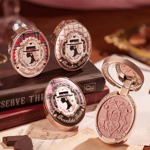 FLOWER KNOWS | Chocolate Wonder-Shop Embossed Blush