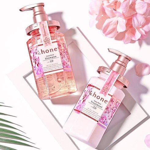 HONEY | Deep Moist Shampoo & Treatment Set Cherry Blossom Limited