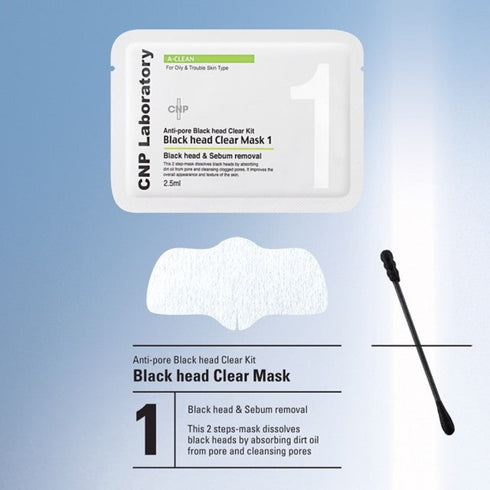 CNP | Anti-Pore Black Head Clear Kit