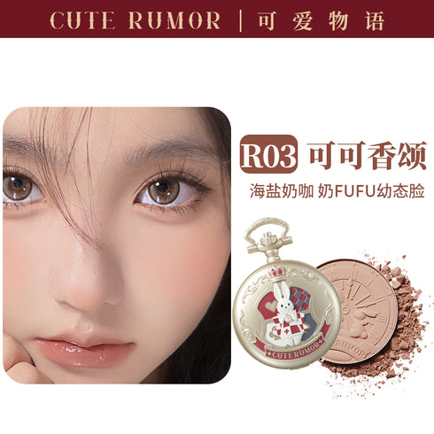 CUTE RUMOR | Wonderland Tea Party Pocket Watch Blush