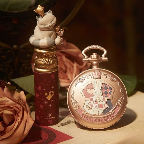 CUTE RUMOR | Wonderland Tea Party Pocket Watch Blush