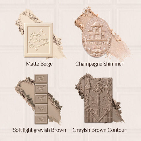 FLOWER KNOWS | Chocolate Wonder-Shop Highlighter & Contour