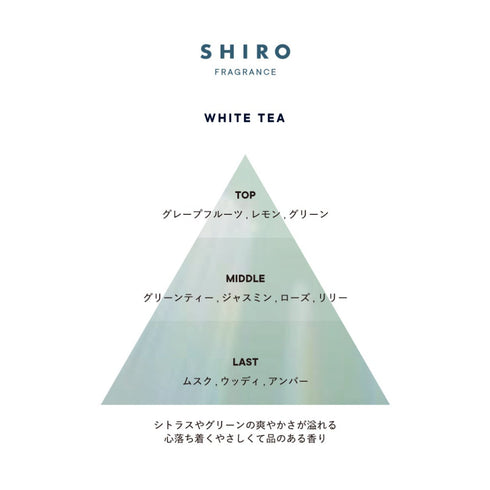 SHIRO | White Tea Eau De Parfum