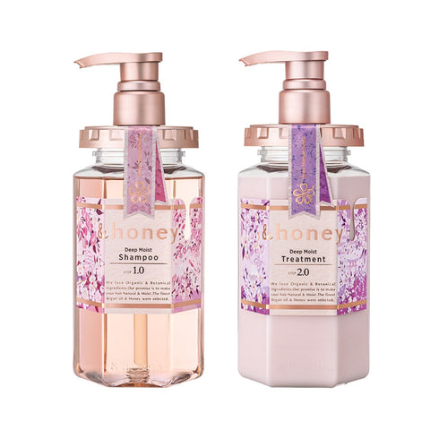 HONEY | Deep Moist Shampoo & Treatment Set Cherry Blossom Limited