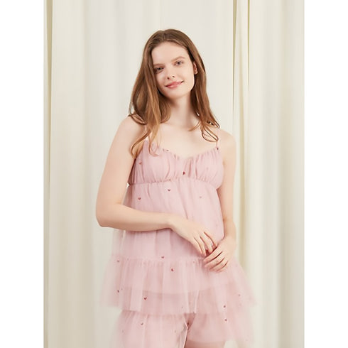 GELATO PIQUE | Sweet Pink Pajamas Top
