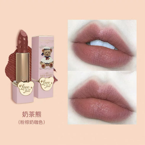 FLOWER KNOWS | Love Bear Satin and Matte Lipstick