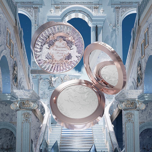 FLOWER KNOWS | Unicorn Embossed Pressed Setting Powder