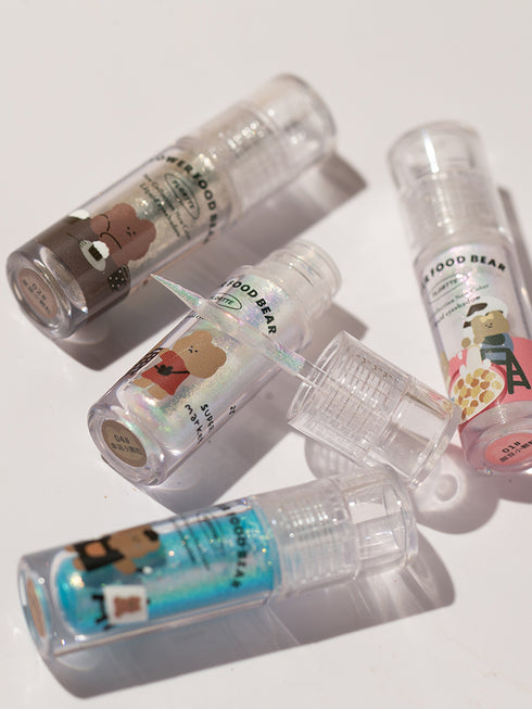 FLORTTE | Flower Food Bear Liquid Eye Shadow