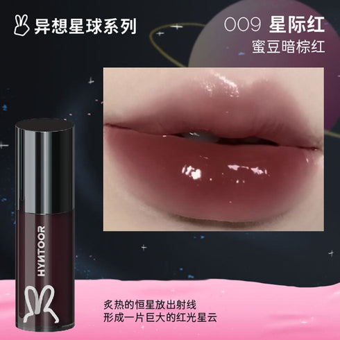 HYNTOOR | Black & Pink Planet Lip Gloss