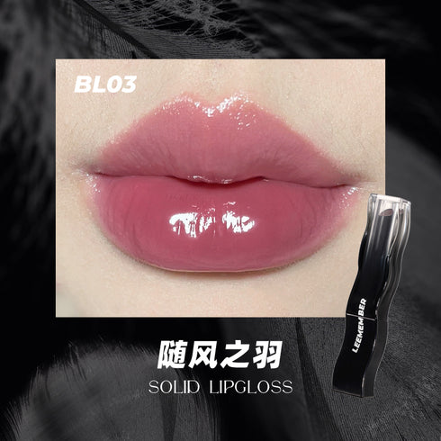 LEEMEMBER | Black Feather Lip Gloss