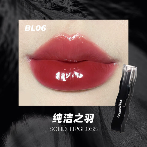 LEEMEMBER | Black Feather Lip Gloss