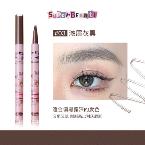FLORTTE | Super Beauty Liquid Eyebrow Pencil
