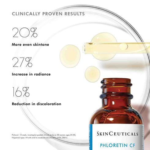 SKIN CEUTICALS | Phloretin CF Vitamin C Antioxidant Serum For Discolouration