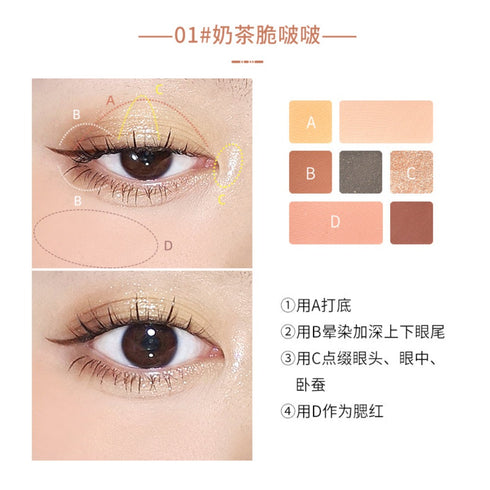 THYRA | Childlike 7 Colors Eyeshadow Makeup Palette