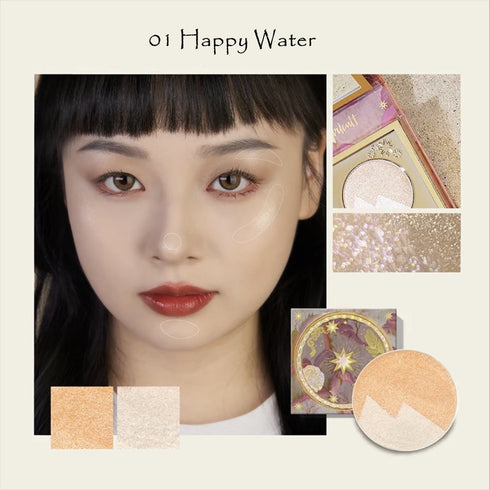 GIRLCULT | Mountain Sea Series Matte Shimmer Highlighter Powder