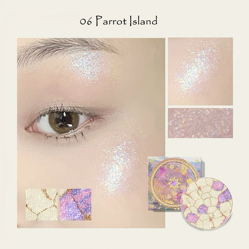 GIRLCULT | Mountain Sea Series Matte Shimmer Highlighter Powder