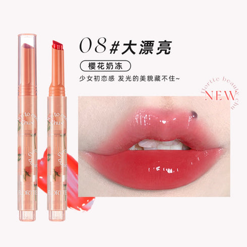 FLORTTE | Nice to Meet Chu Jelly Lipstick