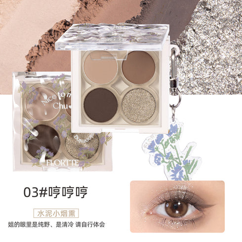 FLORTTE | Nice to Meet Chu 4-Color Eyeshadow Palette