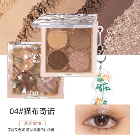 FLORTTE | Nice to Meet Chu 4-Color Eyeshadow Palette