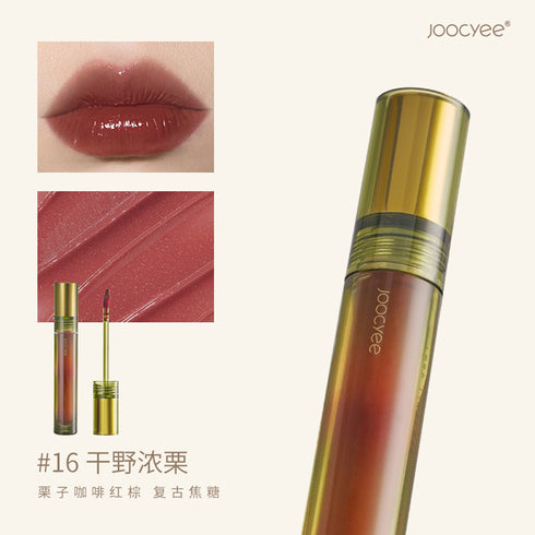 JOOCYEE | Floating Gold Mirror Retro Lip Glaze
