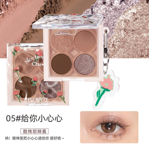 FLORTTE | Nice to Meet Chu 4-Color Eyeshadow Palette