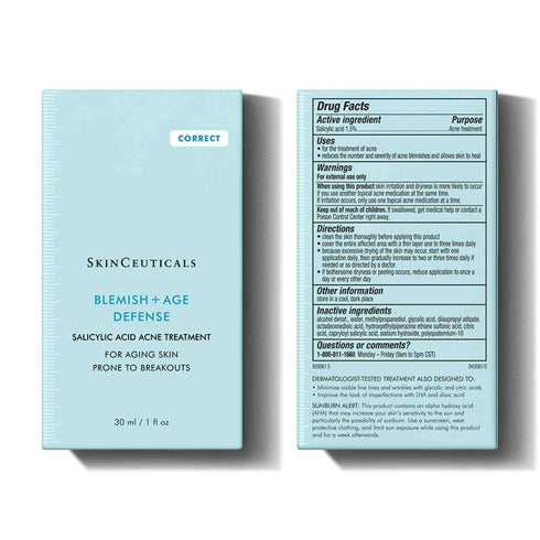 SKIN CEUTICALS | Blemish and Age Deffense Salicylic Acid Serum