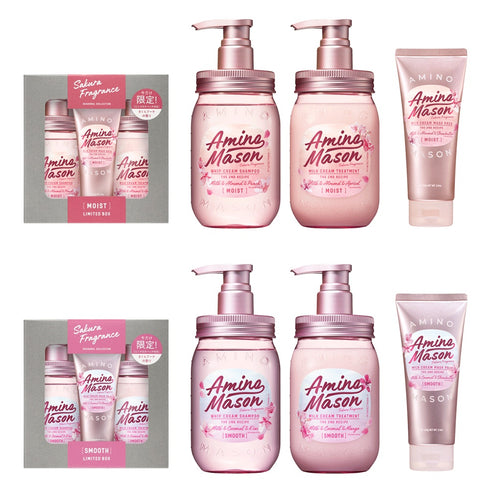 AMINO MASON | 2nd Recipe Deep Moist Sakura Seasonal Collection 2022