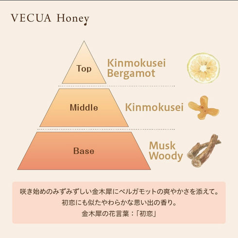 BCL | Vecua Honey Pure Kinmokusei Honey Dew Enrich Hair Oil