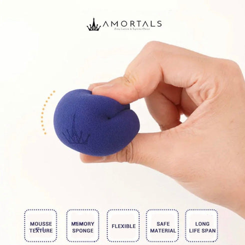 AMORTALS | Love Heart Makeup Sponge Set