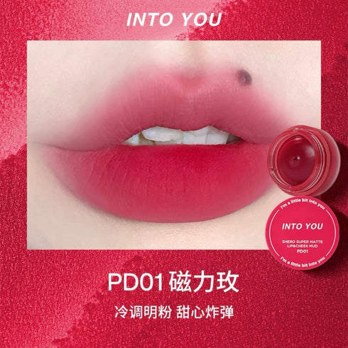 INTO YOU | Canned Shero Super Matte Lip & Cheek Mud