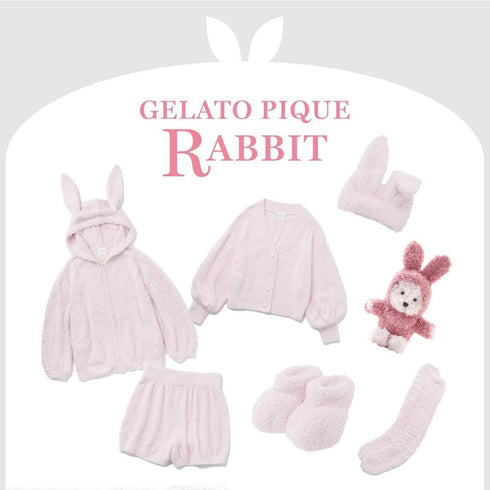 GELATO PIQUE|Bunny Moco Button Up Hoodie & Shorts