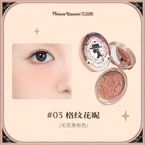 FLOWER KNOWS | Chocolate Wonder-Shop Embossed Blush