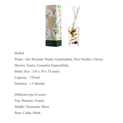 BOTANICA | Fleur Diffuser Herbal