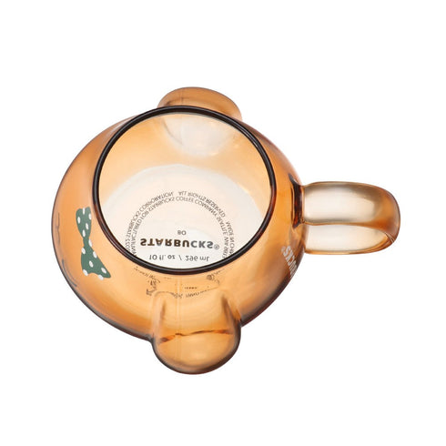 STARBUCKS | Glass Mug Cup Mocha Rabbit