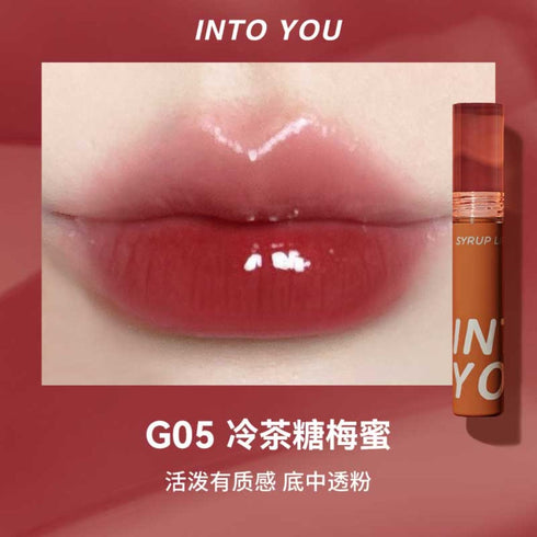 INTO YOU|Syrup Glossy Lip Tint