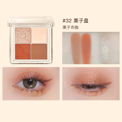 JUDYDOLL | Soft Cloud 4 Colors Eyeshadow Palette