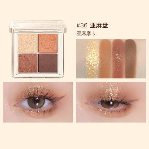 JUDYDOLL | Soft Cloud 4 Colors Eyeshadow Palette