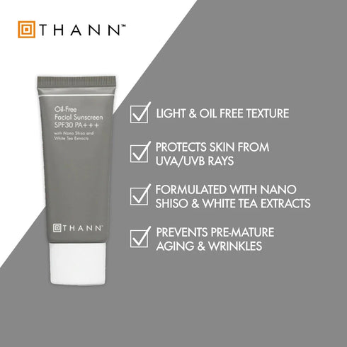 THANN | Oil-free Facial Sunscreen SPF30 PA+++