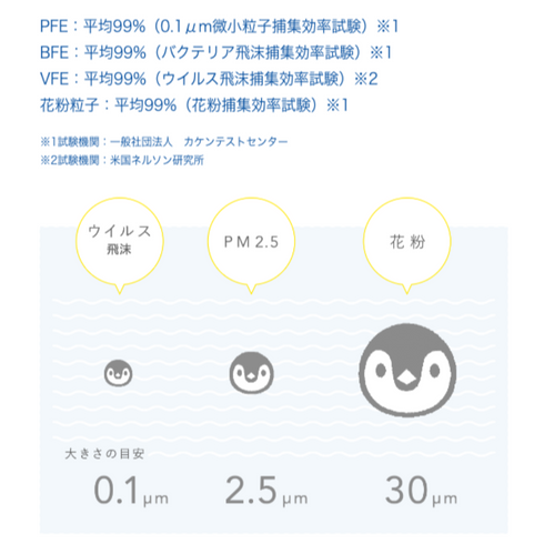 NEPIA | Nose Celebrity Mask Small Size