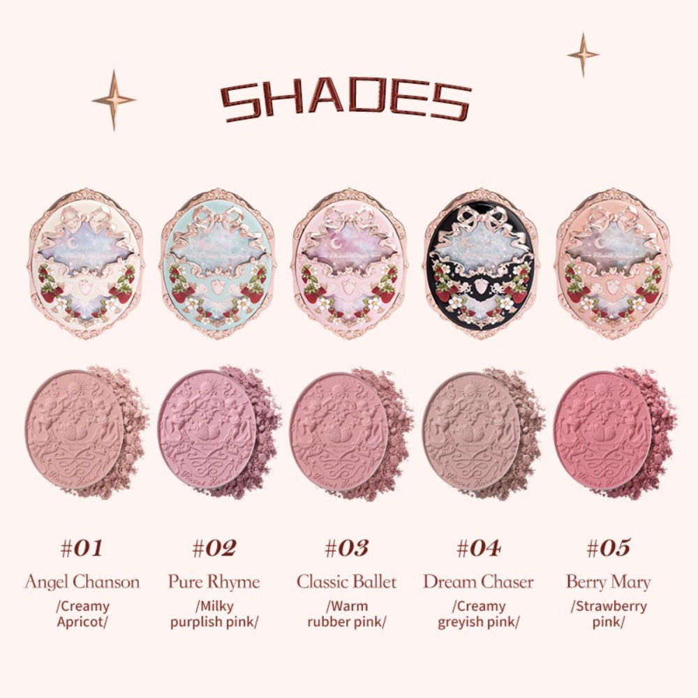 Flowerknows Rococo FLOWER KNOWS | Strawberry Rococo Embossed Blush – Legends Boutique
