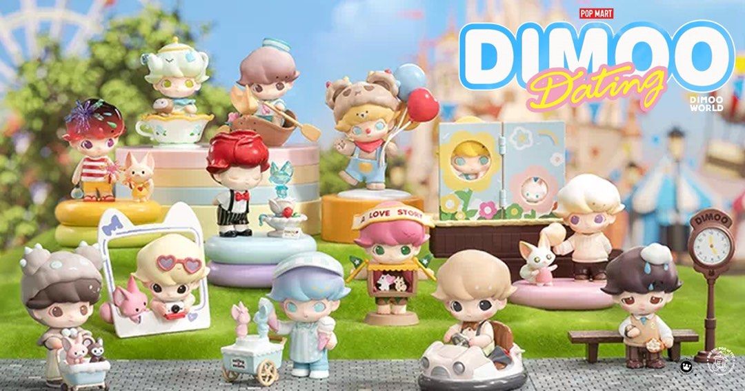 Dimoo Popmart Background POPMART | Dimoo Mystery Blind Boxes | Love Date Series Figure – Legends ...